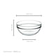 thumbnail image 3 of Set De 6 Bowl Vidrio Templado 26 Cm., 3 of 3