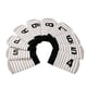 thumbnail image 3 of 10 Uds. Fundas De Cabeza De Hierro Para Golf, Cubiertas De Cu?as De Golf Duraderas Tejidas Para Hombres Y Mujeres, Color Blanco Y Caqui, 3 of 5