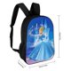 thumbnail image 2 of Cenicienta Princesa-theme Backpack, Campus style schoolbag Bookbag with Adjustable Shoulder Straps And Large Zip Compartment, Unisex Travel Bags., 2 of 6
