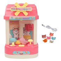 Bothyi - Mini Máquina De Garras De Peluche Con Música E Iluminación Pequeño Regalo Para Niños Rosa