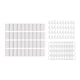 thumbnail image 3 of 40 Uds llavero de sublimación llaveros de transferencia de calor en con llaveros etiqueta de doble cara ligera portátil para manualidades DIY, 3 of 5