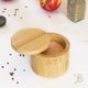 thumbnail image 2 of Salt Cellar - Caja de almacenamiento, totalmente de bambú, 180 ml de capacidad, 2 of 8