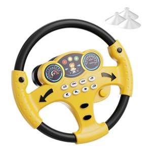 Magideal - Juguete De Simulación De Conducción De Automóviles, Conducción De Automóviles, Juguete Simulado, Volante Musical Interactivo, Juguete De Conducción De