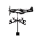 thumbnail image 1 of Helicóptero De La Decoración Del Soporte Del Metal De La Granja Del Jardín Del Tejado De La Yarda De La Veleta Del Hierro, 1 of 5