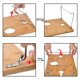thumbnail image 4 of Mesa de picnic portátil para vino Tirrinia, plegable, 43 x 32 cm, 4 of 8