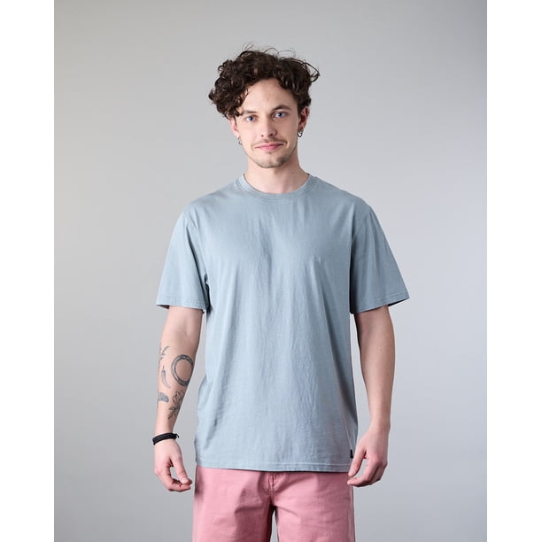 Polera hombre manga corta Solid XV1776 Polemic