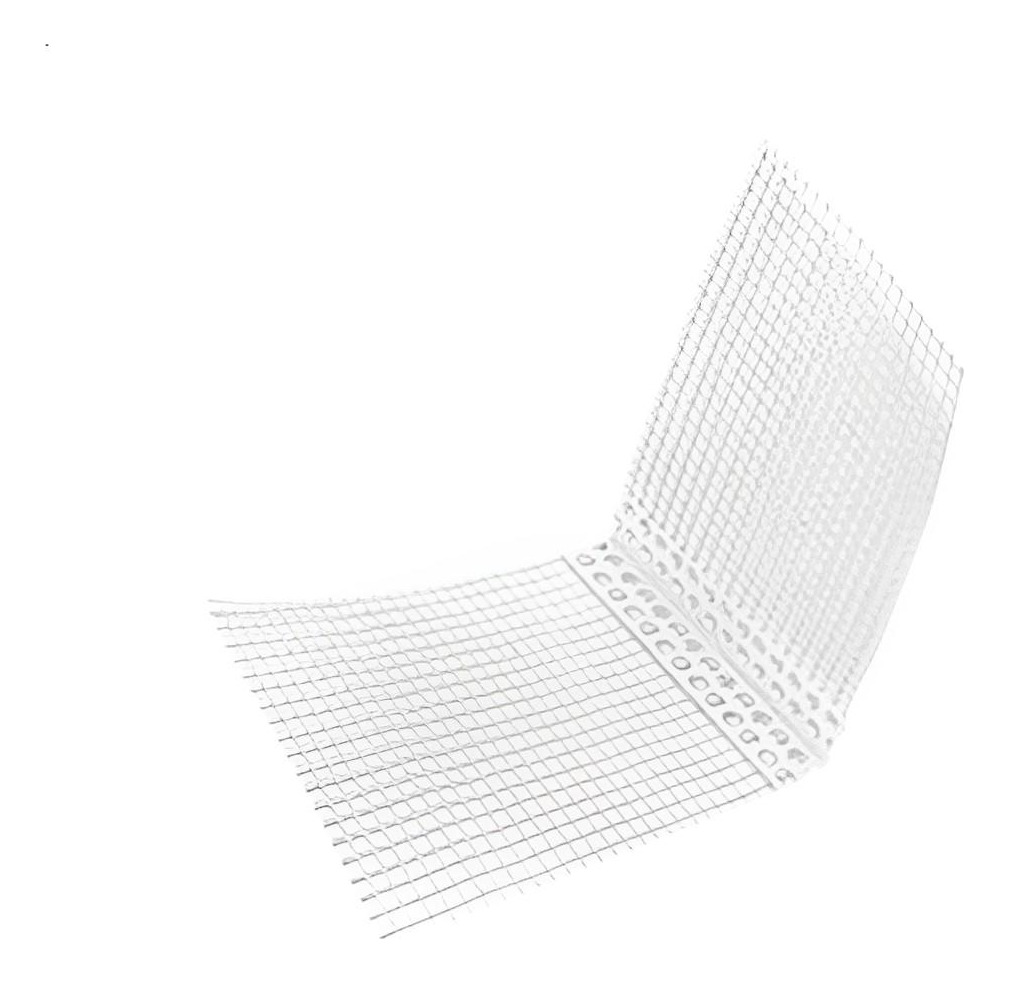 Esquinero Perforado Eifs Con Malla Blanco 2,5Mts Dvp