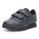thumbnail image 1 of Zapatos Puma ST Runner Hook and Loop, unisex, para niños pequeños, negros y grises, 1 of 4