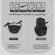 thumbnail image 5 of Mochila Riñonera Expandible 2 En 1 5–15L Repelente Al Agua Viaje Trekking, 5 of 8