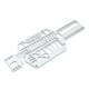 thumbnail image 3 of Placa Base De Metal Para Coche RC Para Wltoys 1:28 Mini-Q9 1/28 Coche De Control Remoto Plata, 3 of 5