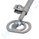 thumbnail image 2 of SatelliteSale - Brazos de soporte universales de 2 polos telescópicos ajustables con tornillos y almohadillas de masilla (corto de 48 cm y largo de 84 cm), 2 of 2
