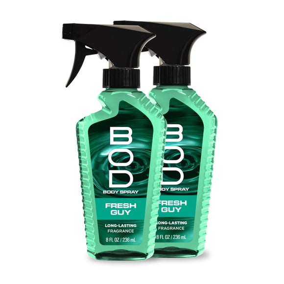 Spray corporal con fragancia BOD man Fresh Guy 240 ml (paquete de 2)