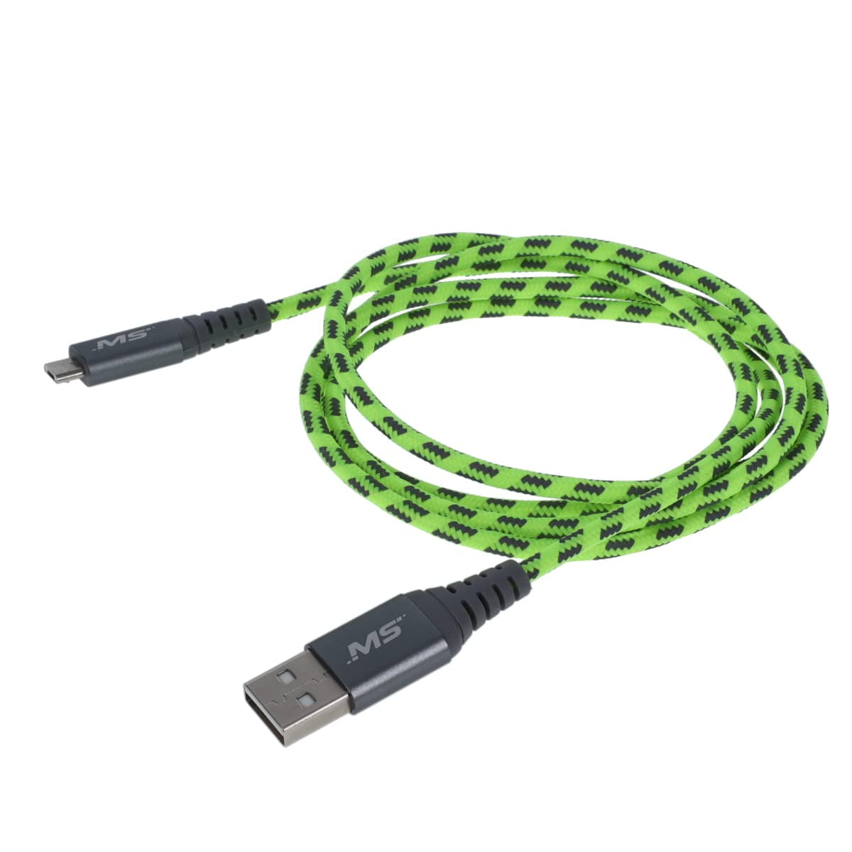 Cable Mobilespec Mbshv0412 De Alta Visibilidad Micro Usb De 1,2 M, Amarillo