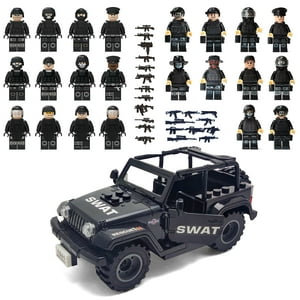 Set De Bloques De Construcción Toysvill Swat Military Police Con Suv, 22 Unidades