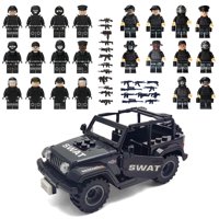 Set De Bloques De Construcción Toysvill Swat Military Police Con Suv, 22 Unidades
