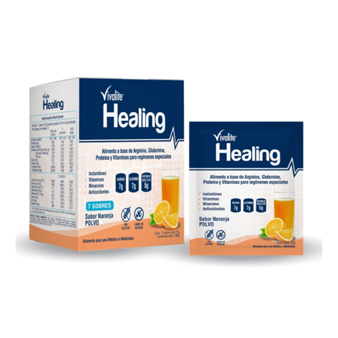 Vivalite Healing Suplemento Cicatrizacion Caja 7 Sobres