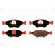 thumbnail image 1 of Set Pastillas Frenos Ital Brakes Delanteras Para Fiat Fiorino 2000 2012, 1 of 2