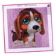thumbnail image 2 of Diamante 5D Pintura especial en forma de bricolaje Rhinestone Picture Dog 1, 2 of 5