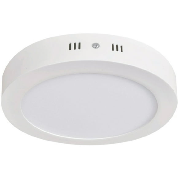 Panel Led Circular Sobrepuesto 6W Luz Cálida