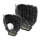 thumbnail image 4 of 2x Guantes De Béisbol Manoplas Mano Catcher Infield Outfield Guantes Softbol Negro, 4 of 5