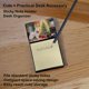 thumbnail image 2 of Porta notas adhesivas Caroline's Treasures Samoyed Cozy Christmas, 2 of 7