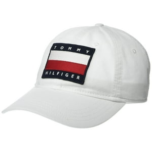 Gorra De Béisbol Tommy Hilfiger Cotton Tony Para Hombre, Color Blanco