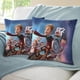 thumbnail image 3 of Gigantes de la Mancha Fundas de almohada de terciopelo con tema, regalos de funda de almohada, decoración para el hogar, cojín de lanzar, regalo de cumpleaños para fans y parejas.30*30cm., 3 of 6