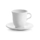 thumbnail image 4 of Set de 2 tazas y platillos para capuchino De'Longhi DLSC309 de porcelana, 4 of 4
