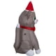 thumbnail image 4 of Gato atigrado navideño inflable 89 cm con LED, 4 of 4