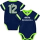 thumbnail image 1 of Body Gerber Seahawks 6‑12 meses colores del equipo, 1 of 7