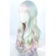 thumbnail image 4 of Peluca de cosplay Linfairy Long Wave Ombre Diamond para mujer, 4 of 8