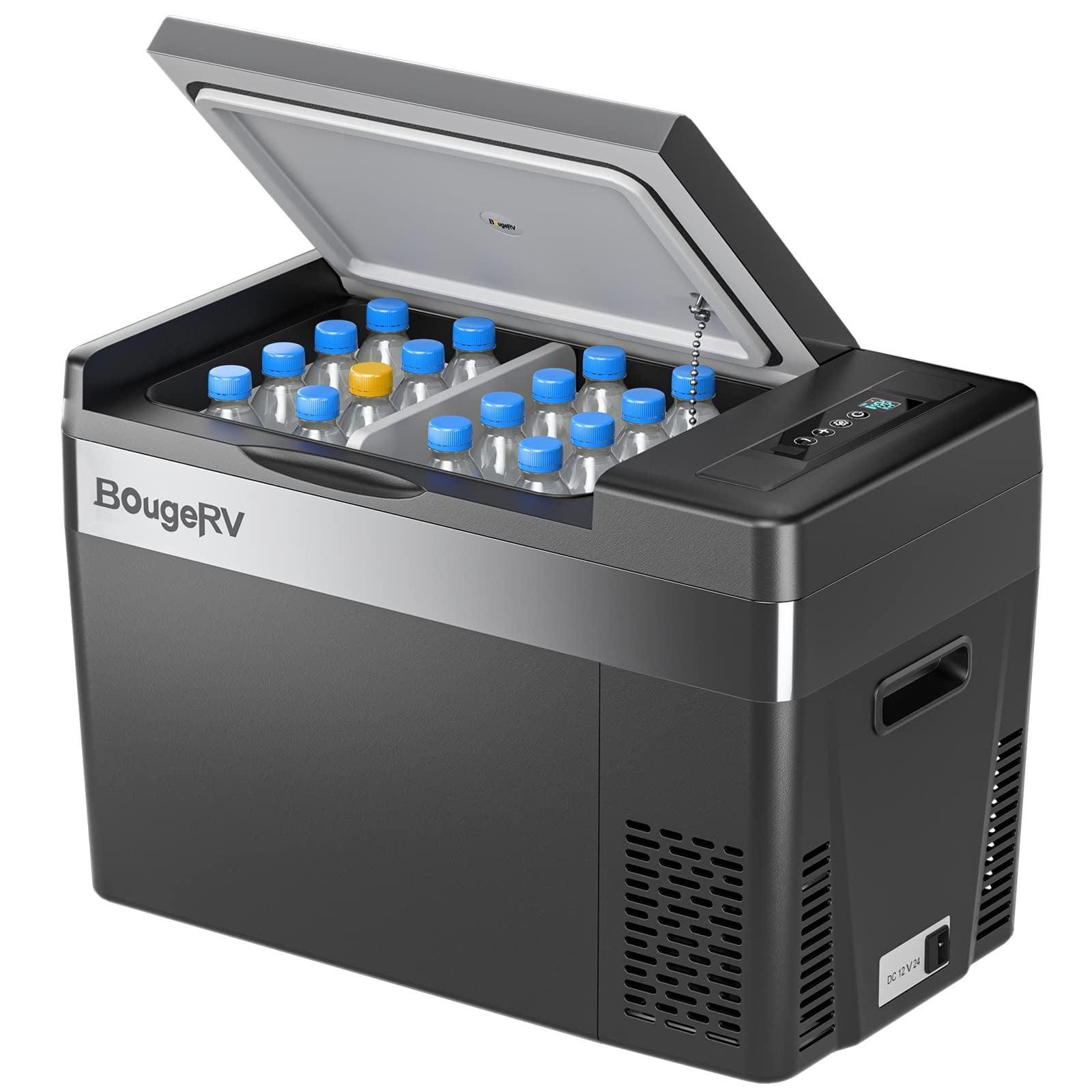 Refrigerador Bougerv Cr28 30 L 12 V/24 V Dc 110 ~ 240 V Ac -22 ℃ ~ 10 ℃