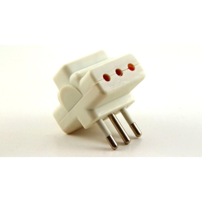 Enchufe Triple Con Proteccion Marfil Rema