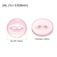 thumbnail image 2 of Uxcell 12pcs 24L Botones de Costura Redondos Rosados 15mm 5/8" Resina 2-Agujeros Ojo de Pez Botón de Reemplazo para Decoración de Manualidades Pantalones Vestido Falda Sujetador de Ropa, 2 of 6