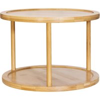Wakshome - Estante Giratorio De Bambu 360° Organizador Giratoriode Cocina Para Especias