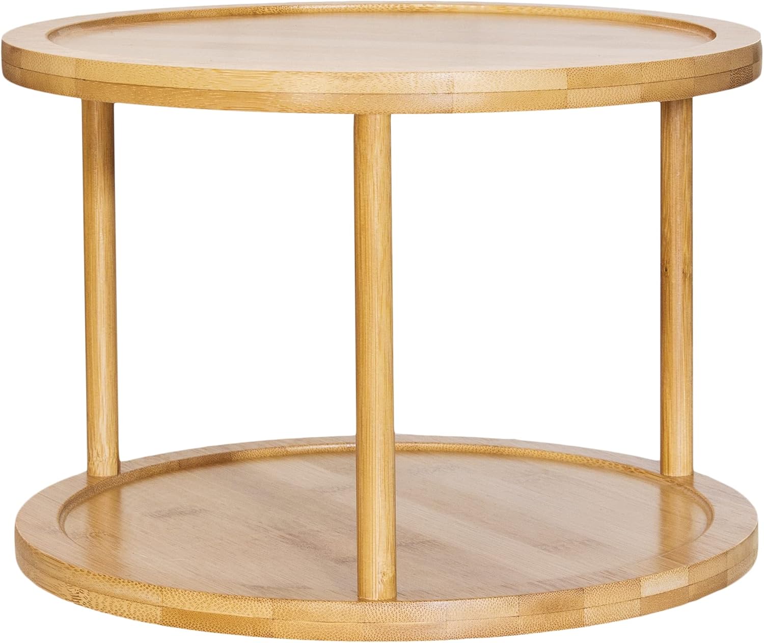 Wakshome - Estante Giratorio De Bambu 360° Organizador Giratoriode Cocina Para Especias