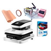 Hobypress - Kit Estampadora De Tazas + Estampadora Automática 38X38Cm