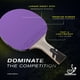 thumbnail image 2 of Pala de Ping Pong PRO-SPIN de Fibra de Carbono – Aprobada por la ITTF, 2 of 8