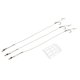 thumbnail image 4 of Aparejos De Pesca De Carpa Atados Listos 3pcs - Gancho De Púas Aparejos Ensamblados Tamaño Del Gancho 2, 4 of 5