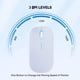 thumbnail image 5 of Mouse inalámbrico Bluetooth WREANU recargable con luces LED, 5 of 7