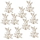 thumbnail image 1 of 10 Piezas Flor De Diamantes De Imitación Botón Flatback Adorno Artesanal Para Bricolaje Nupcial, 1 of 3
