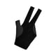 thumbnail image 3 of Guante De Billar De 3 Dedos, Guante Elástico Transpirable Para Práctica En Interiores, Adultos, Negro, 3 of 5