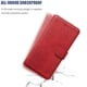 thumbnail image 5 of Funda Billetera para Samsung Galaxy S20 Ultra con Porta Tarjetas y Soporte Ajustable Rojo, 5 of 6