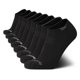 thumbnail image 1 of Calcetines Reebok Low Cut, 8 unidades, Stretch Performance, para hombre, negros, 1 of 7