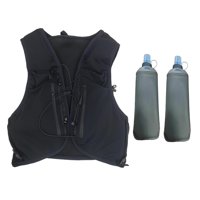 Magideal - Paquete De Hidratación De Hidratación De Hidratación Con Botellas De Botellas De Agua Bolsa Deportiva Maratoniana Para Hombres Mujeres Para Trotar La S