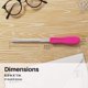 thumbnail image 5 of Abre Sobres Uncommon Desks Rosa Intenso - 1 Pieza, 5 of 6