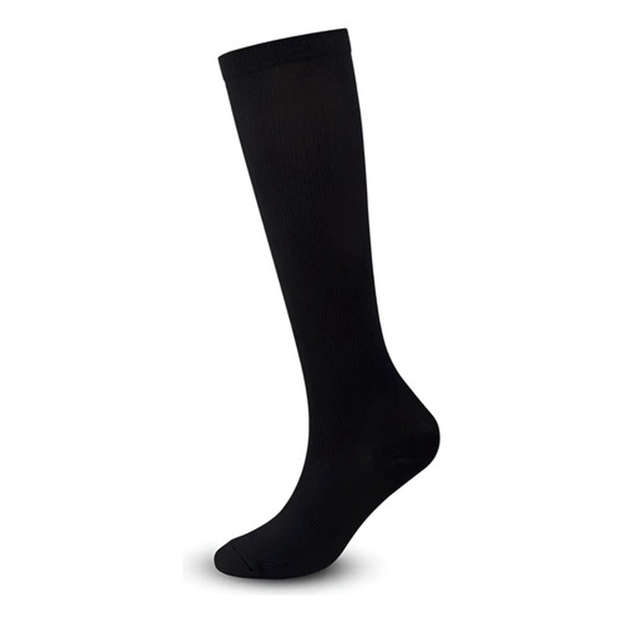 Marca - Calcetas Compresión Antifatiga Anti-varices Talla S/ M Negro
