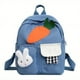 thumbnail image 1 of Children's Cute Schoolbags Cartoon Bunny Carrot Schoolbags For Primary School Students Kindergarten Schoolbags, 1 of 3