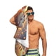 thumbnail image 5 of Pusheen el Gato Toalla de playa de secado rápido con diseño temático, regalo para mujeres y niñas, ideal para cumpleaños, fans, amantes de la música, uso en la playa o al aire libre, 78 × 160 cm, 5 of 6