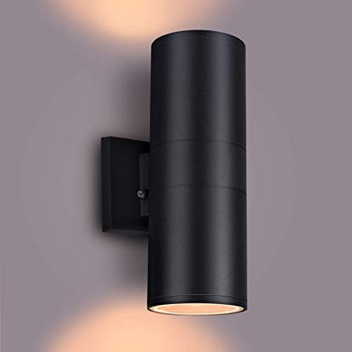 Aplique de Pared para Exterior Rosykite con Sensor Crepúsculo a Amanecer con Bombillas